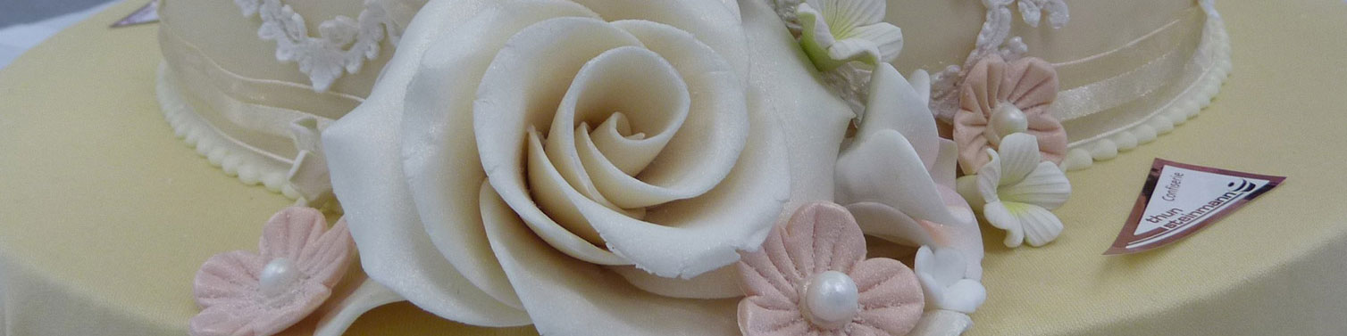 Hochzeitstorte von Confiserie Steinmann